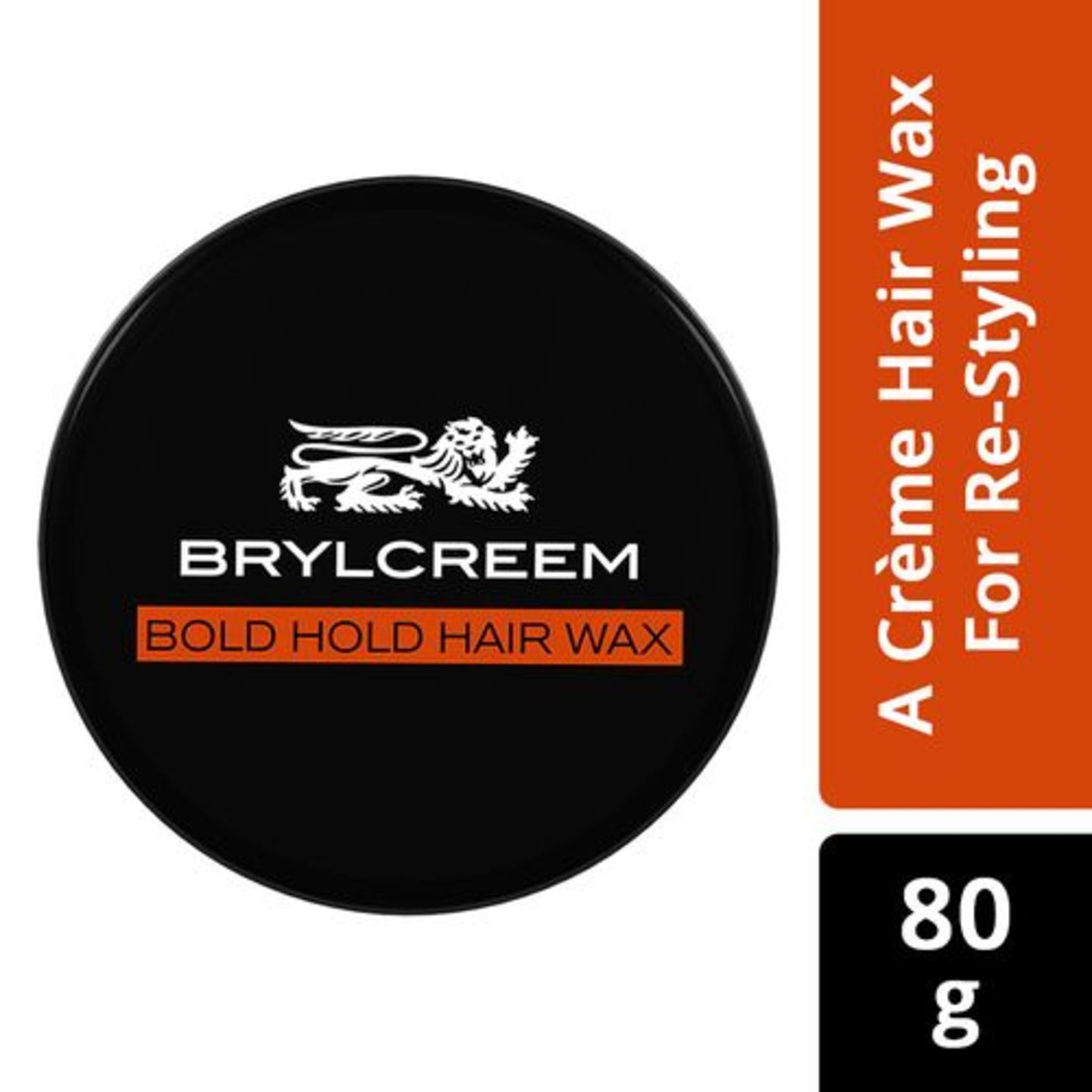 Brylcreem Bold Hold Hair Wax - Restyling & Matte Texture, 80 g