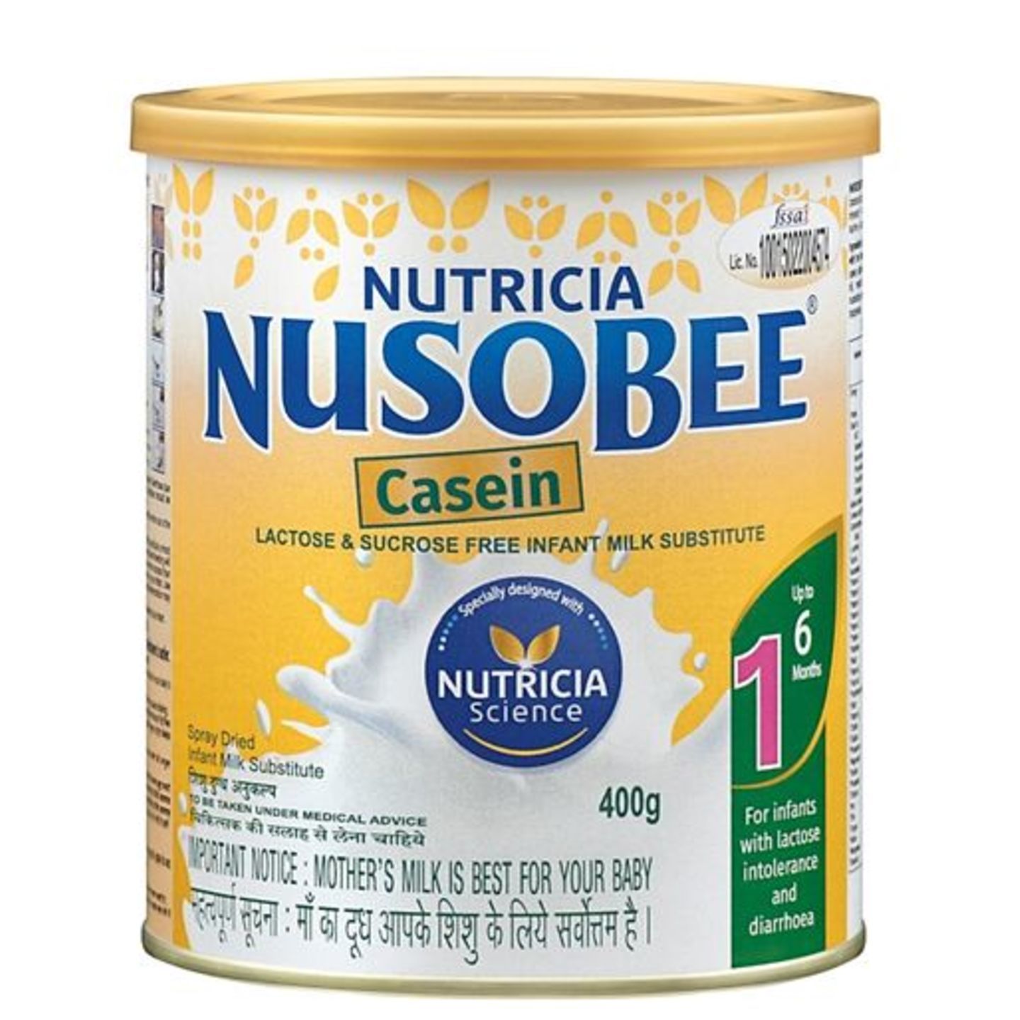 Nusobee Casein 1 Infant Formula - 400 gm Tin