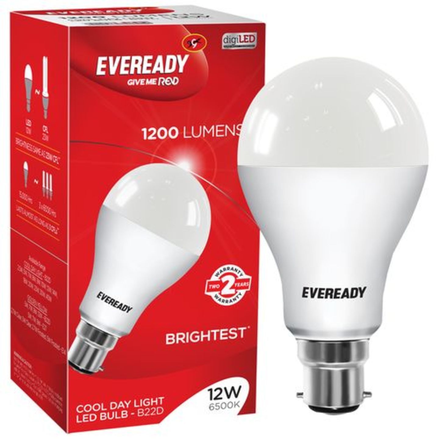 Eveready LED Bulb - 12 Watt, 1 pc