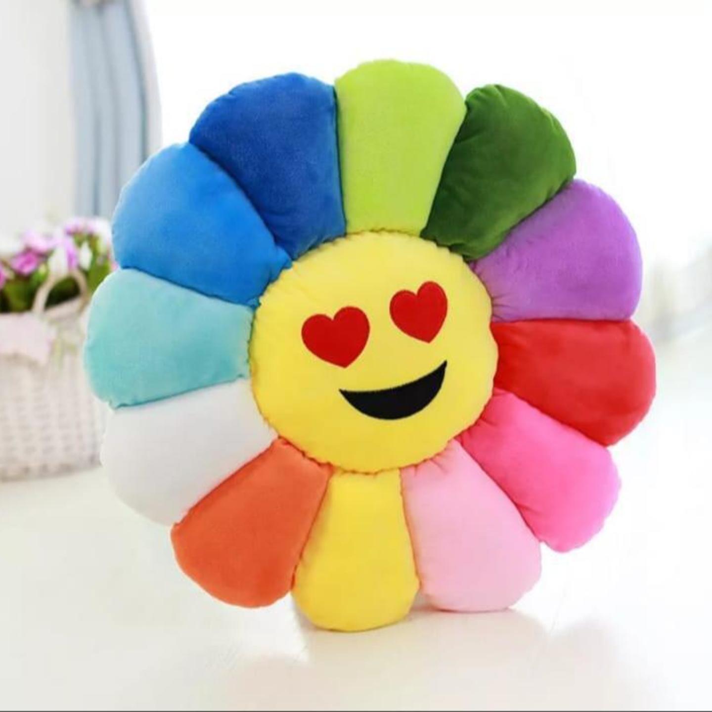 Sunflower slimy cushion