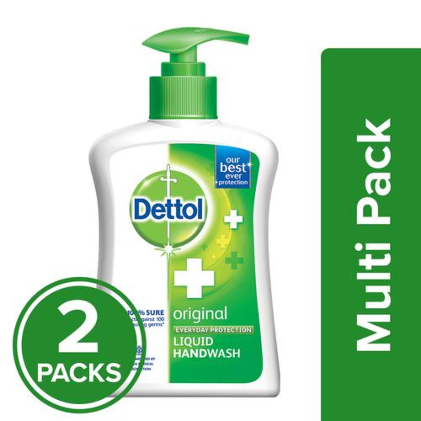 Dettol Hand Wash - Original, 2x200 ml Multipack