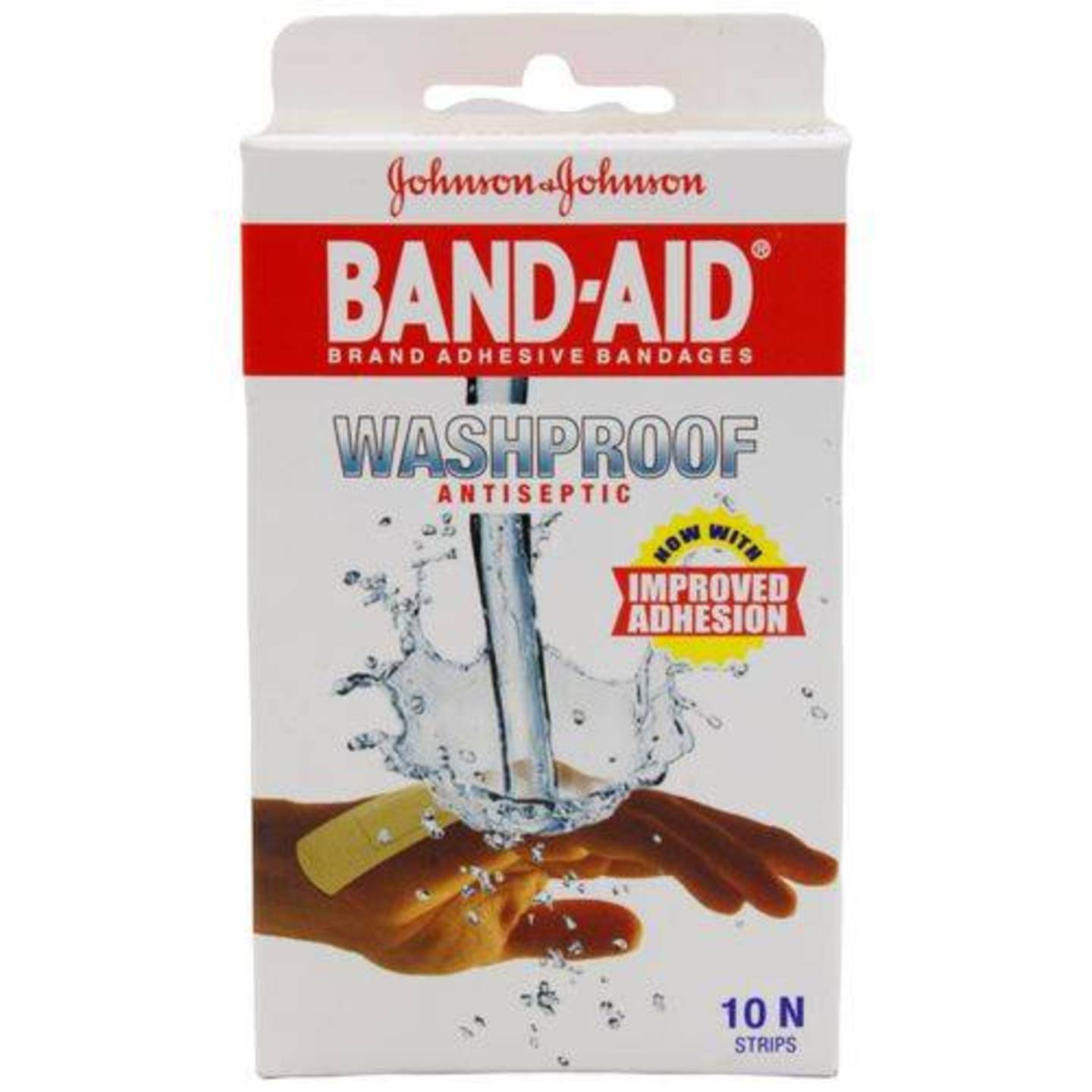 Johnson & Johnson Band-Aid - Washproof, 10 pcs