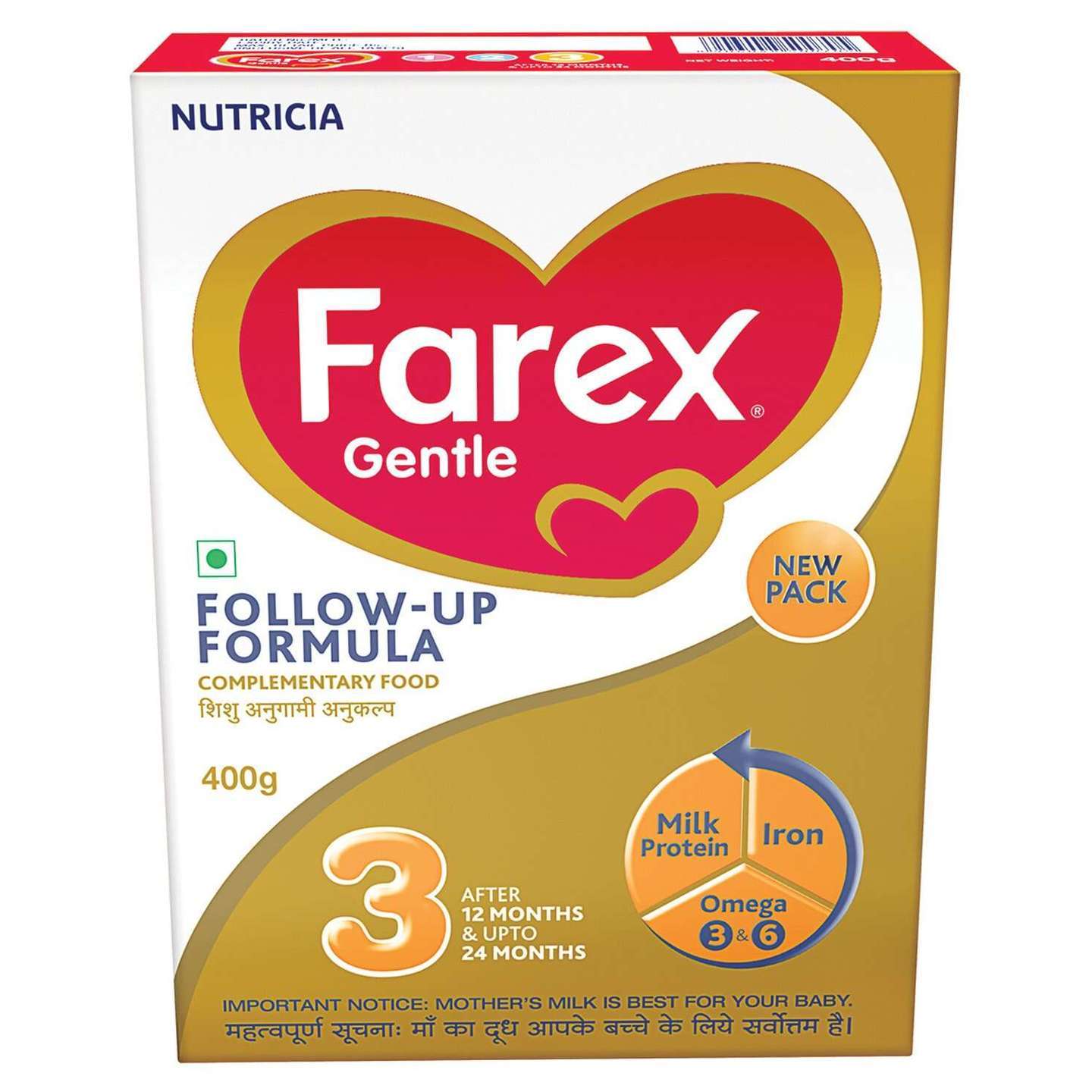 Farex Stage 3 Follow Up Formula - 400 gm