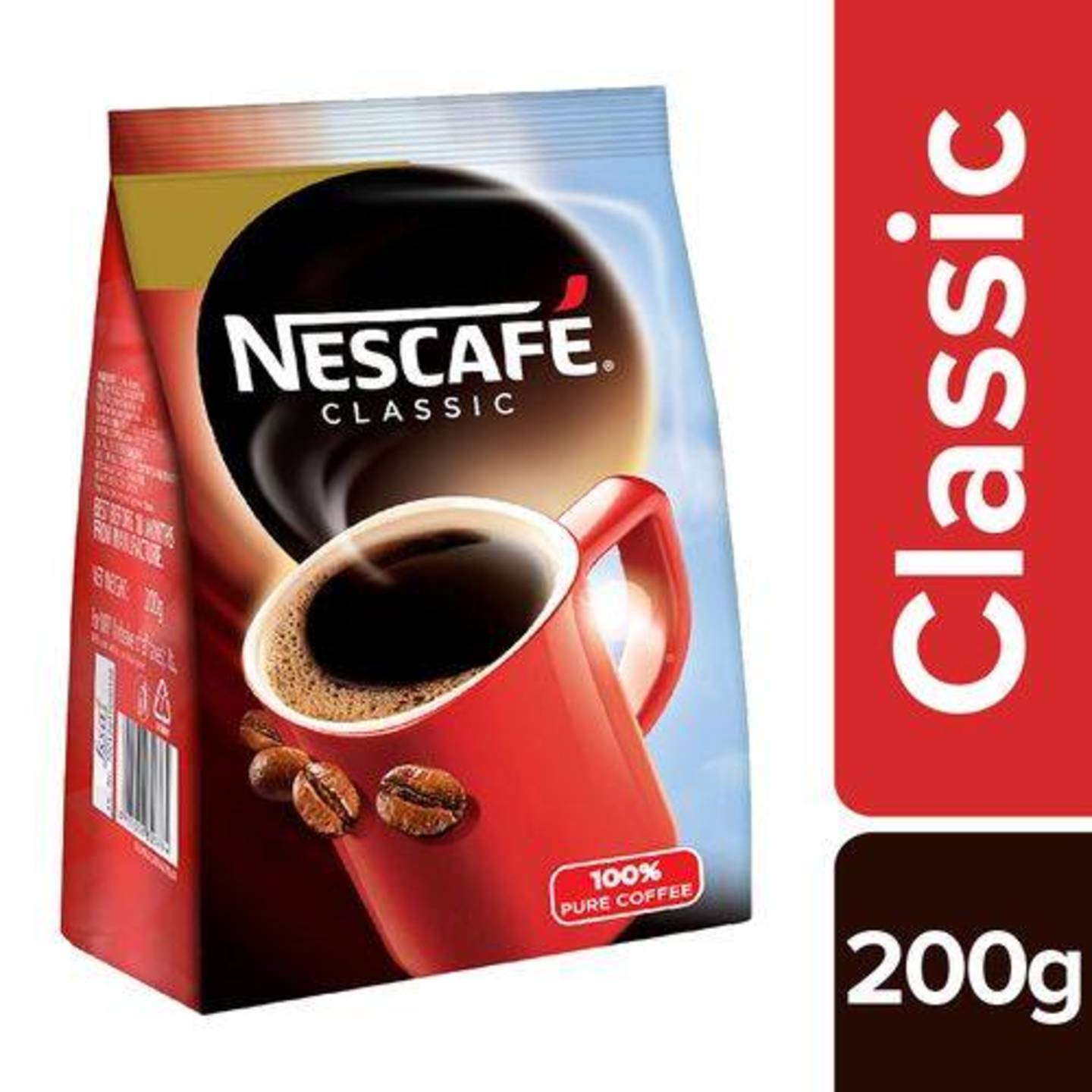 Nescafe Classic Coffee Powder, 200 g Stabilo
