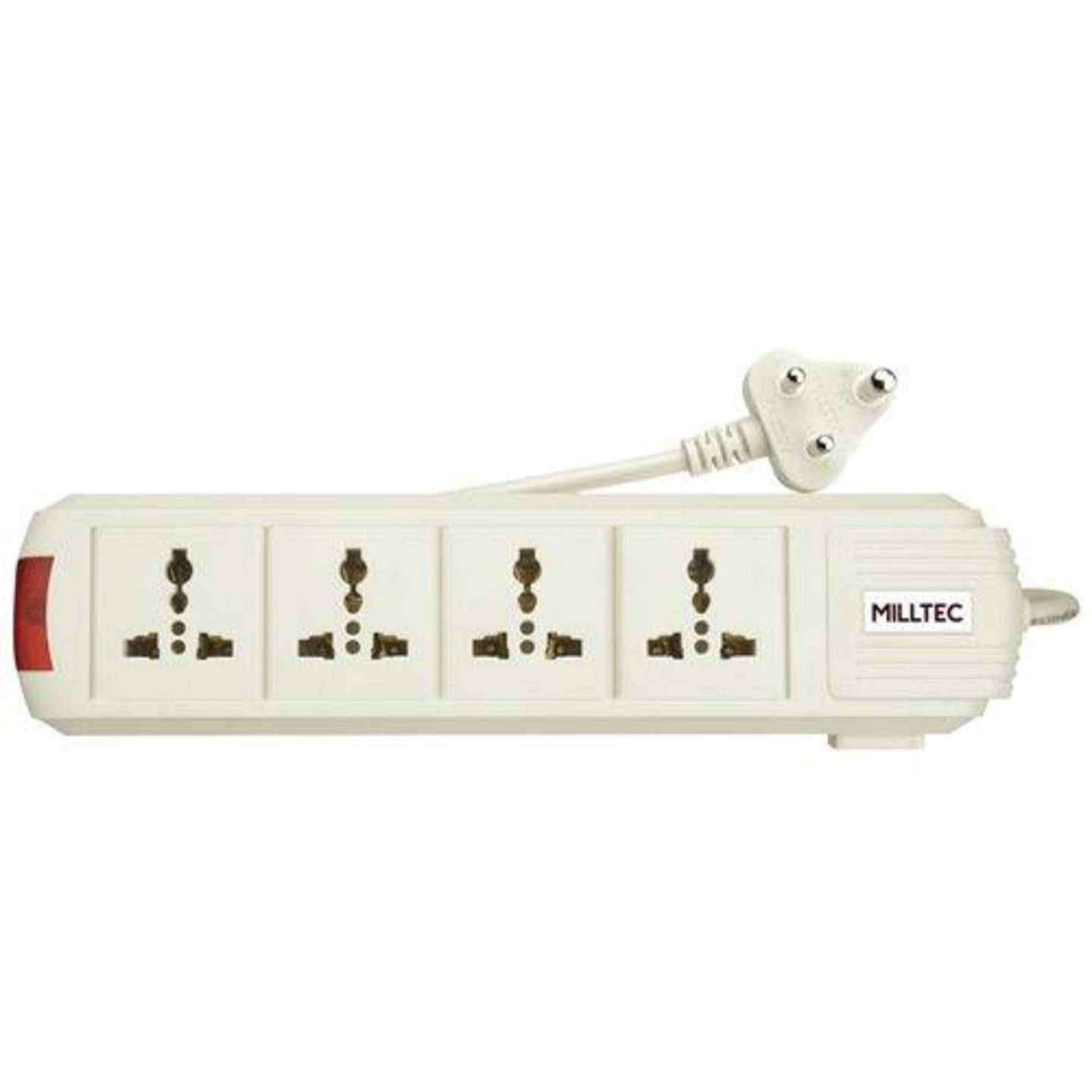 Milltec Eon 4+1 Power Strip With 2 Meter Wire 1081, 1 pc