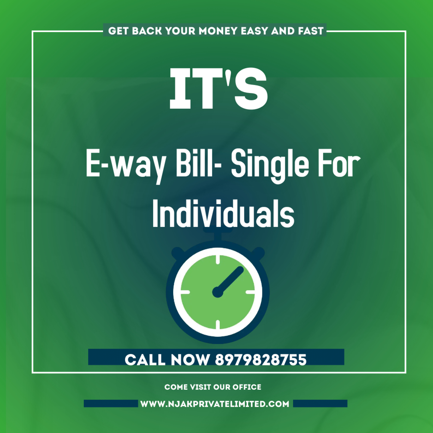 E-way Bill- Single For Individuals