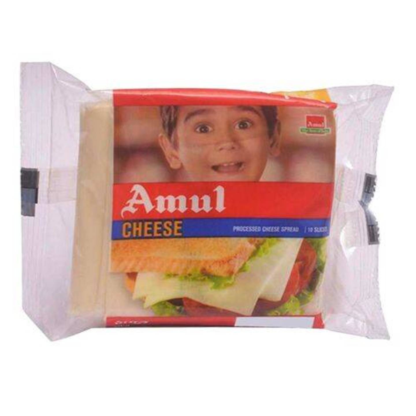 Amul Cheese Slices, 200 g Pouch