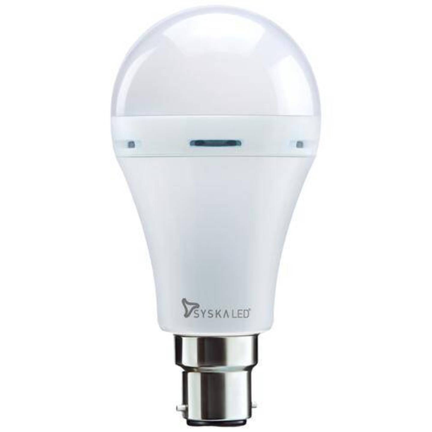 Syska Rechargeable Emergency Inverter Bulb - 9W, Cool Daylight, B22, 1 pc