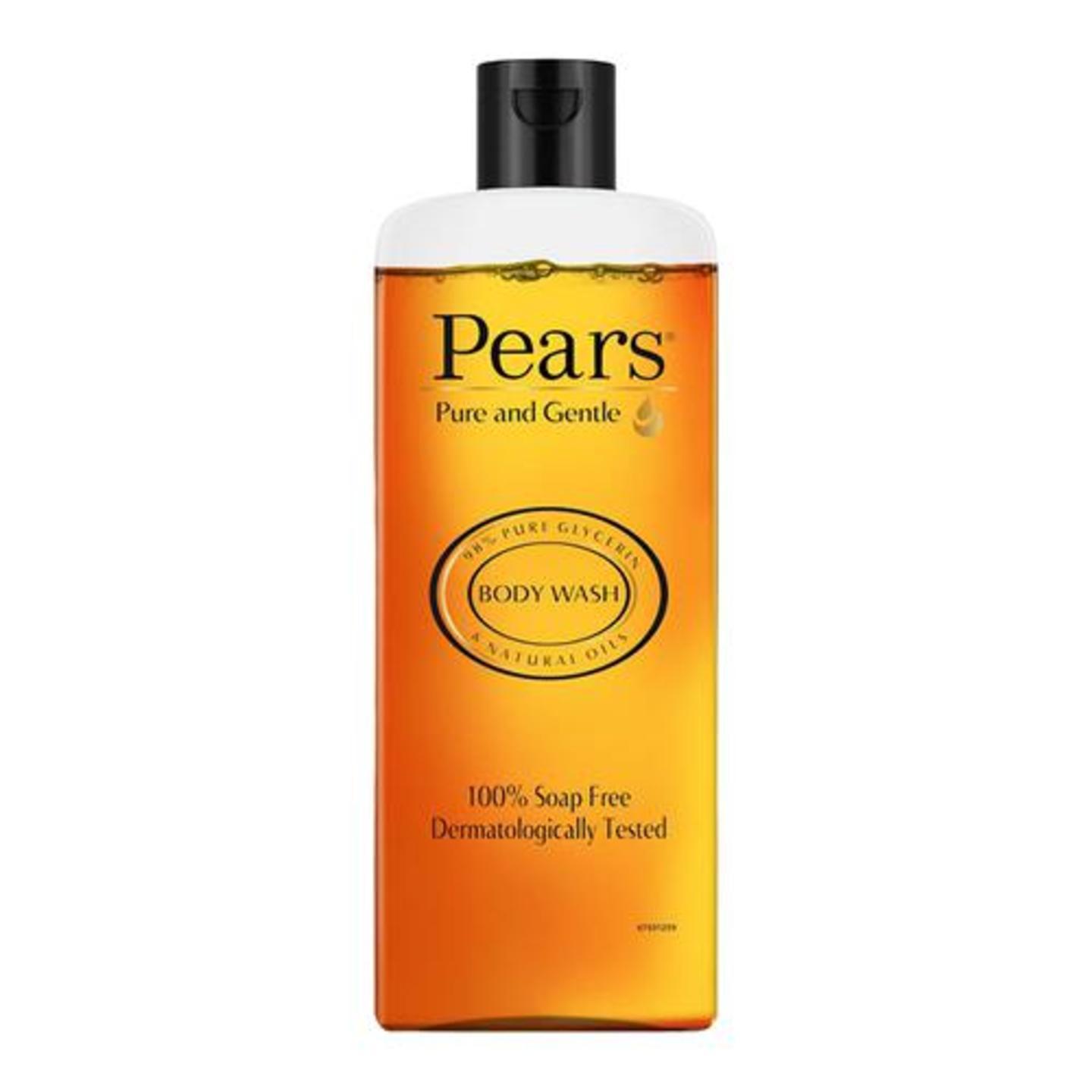 Pears Pure & Gentle Shower Gel, 250 ml (Free Loofah)