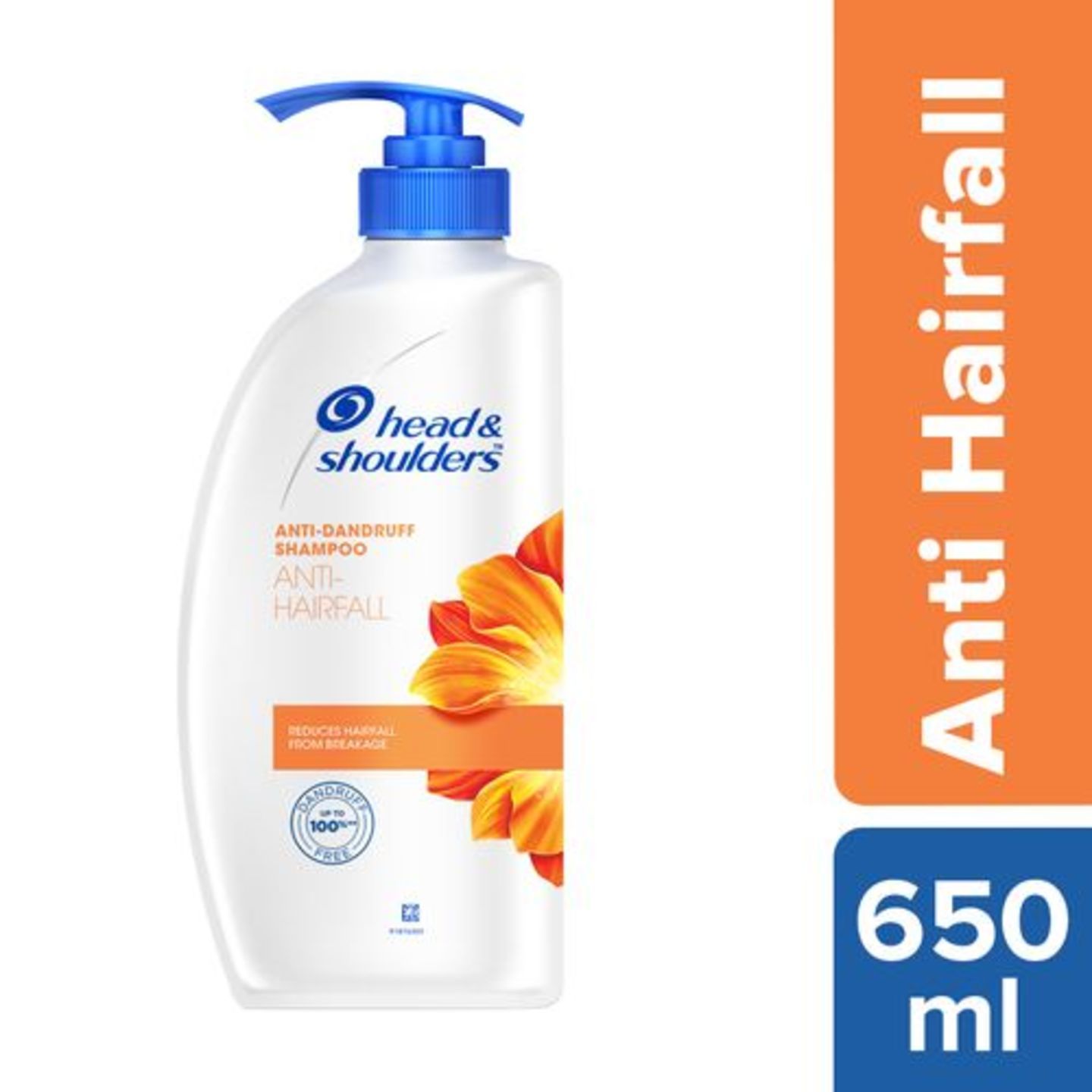 Head & Shoulder Anti-Dandruff Shampoo - Anti Hairfall, 650 ml