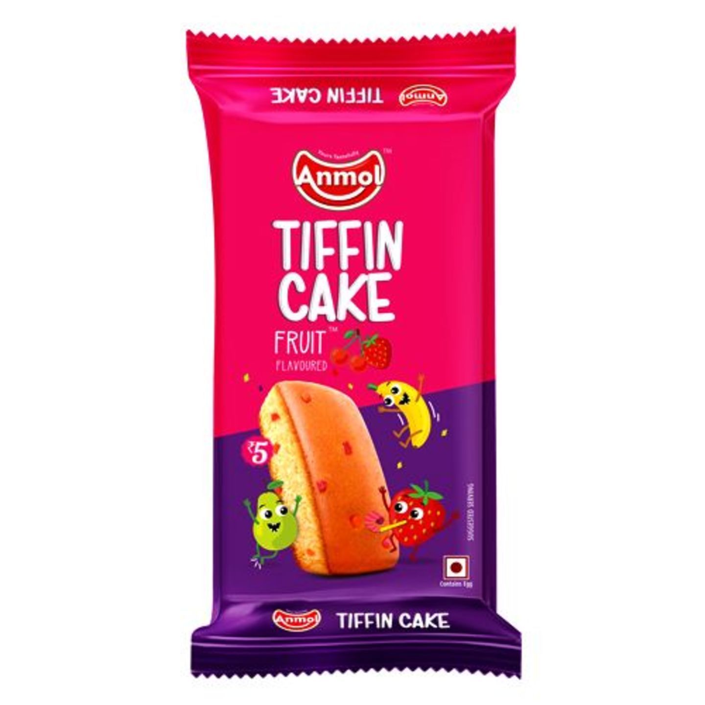 Anmol Yummy Tiffin Cake - Mixed Fruit, 20 g