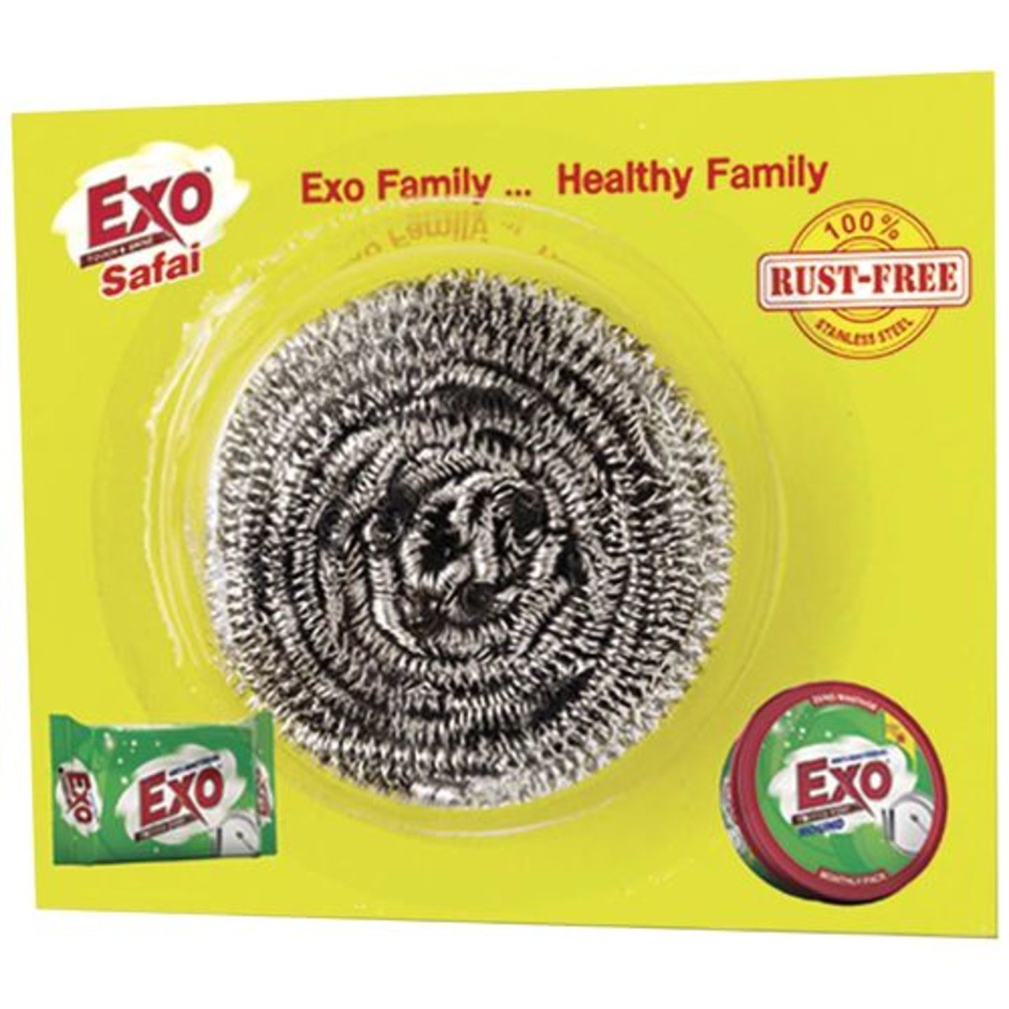 Exo Safal Steel Scrubber, 1 pc