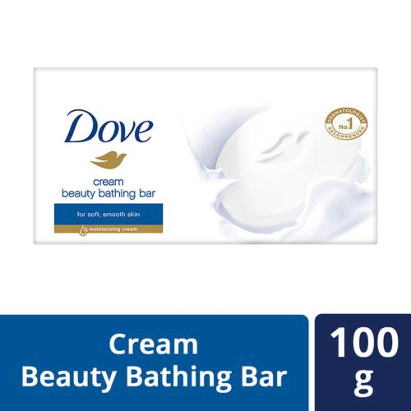 Dove Cream Beauty Bathing Bar, 100 g Buy 4 Get 1 Free