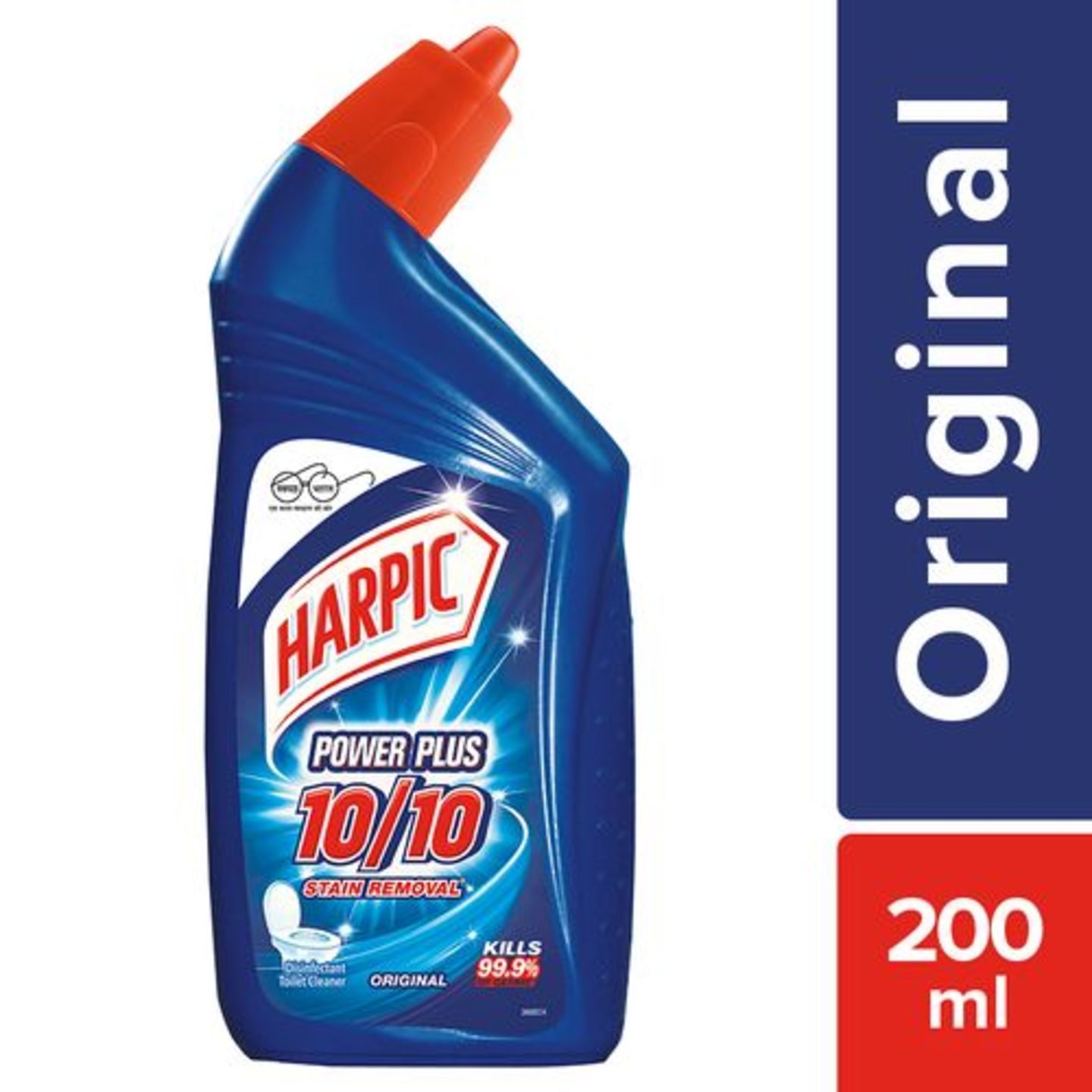 NJAK Combo Harpic Toilet Cleaner Original Power Plus + Lizol Surface Cleaner Citrus 200ml, Combo 2 Items