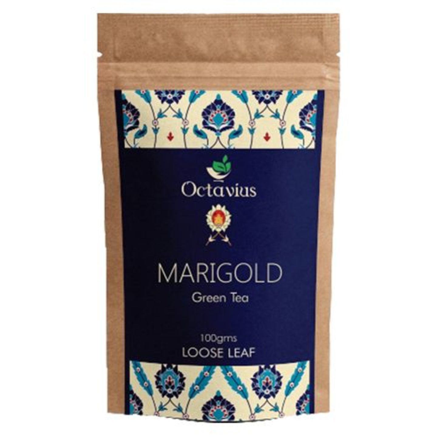 Octavius Green Tea - Marigold & Lemongrass, 100 g