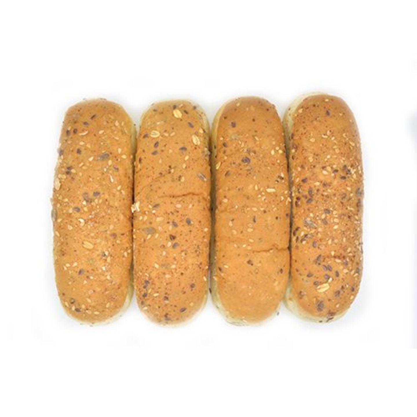 Multigrain Hot Dog Bun - Safe, Preservative Free, 300 g (Pack of 4