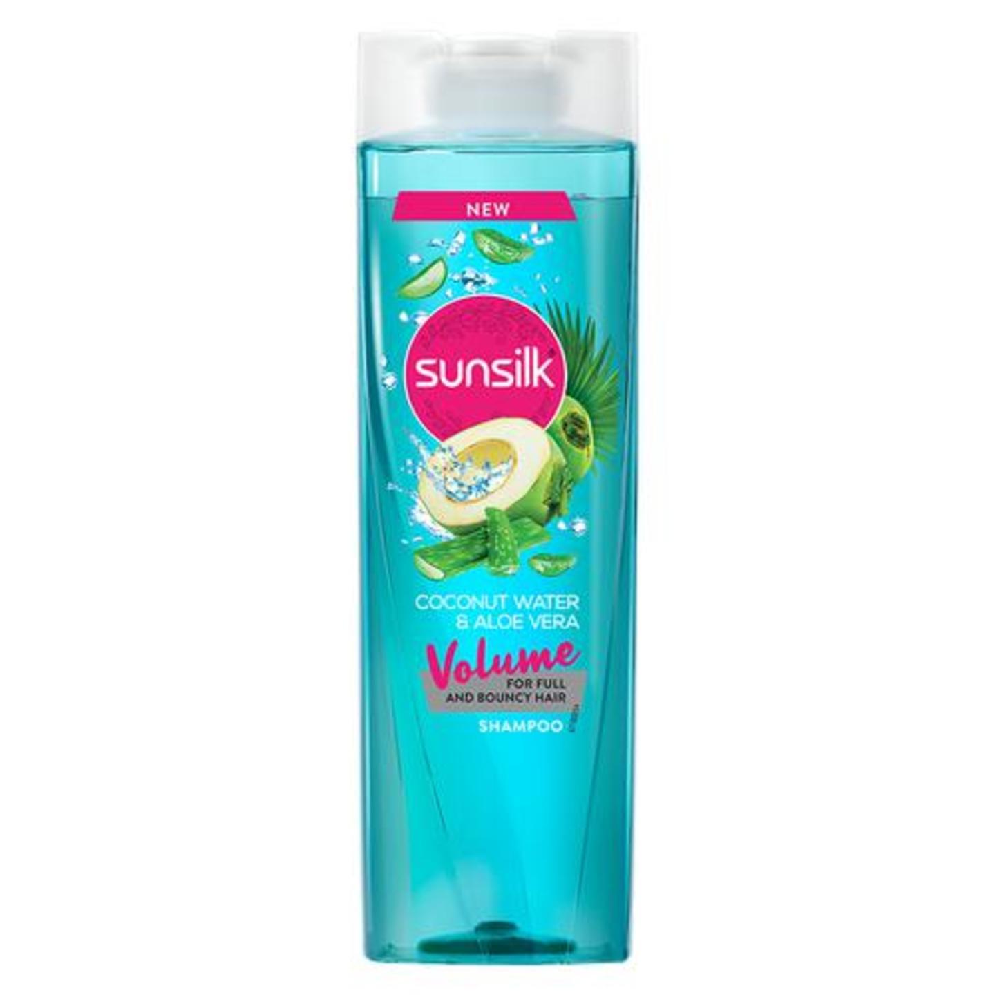 Sunsilk Coconut Water & Aloe Vera Volume Hair Shampoo, 195 ml