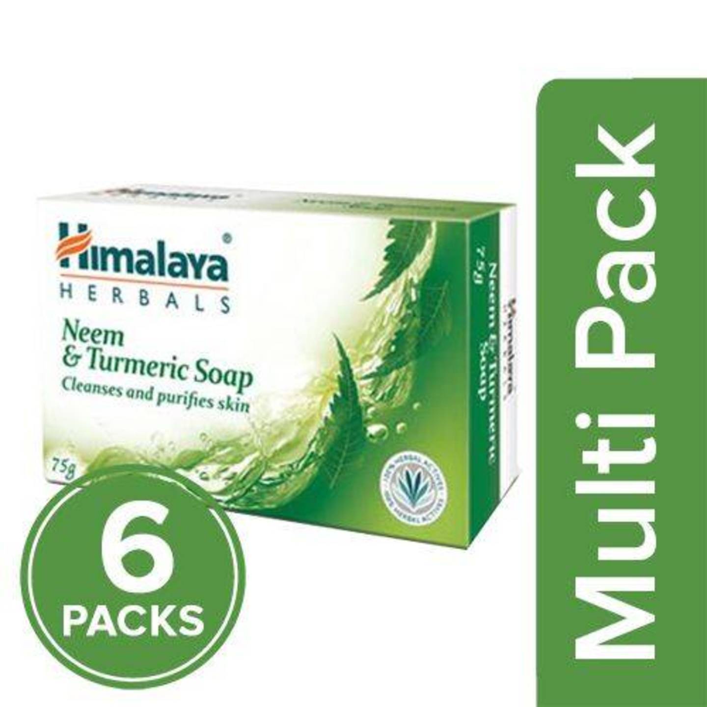 Himalaya Soap - Neem & Turmeric, 6x125 g Multipack