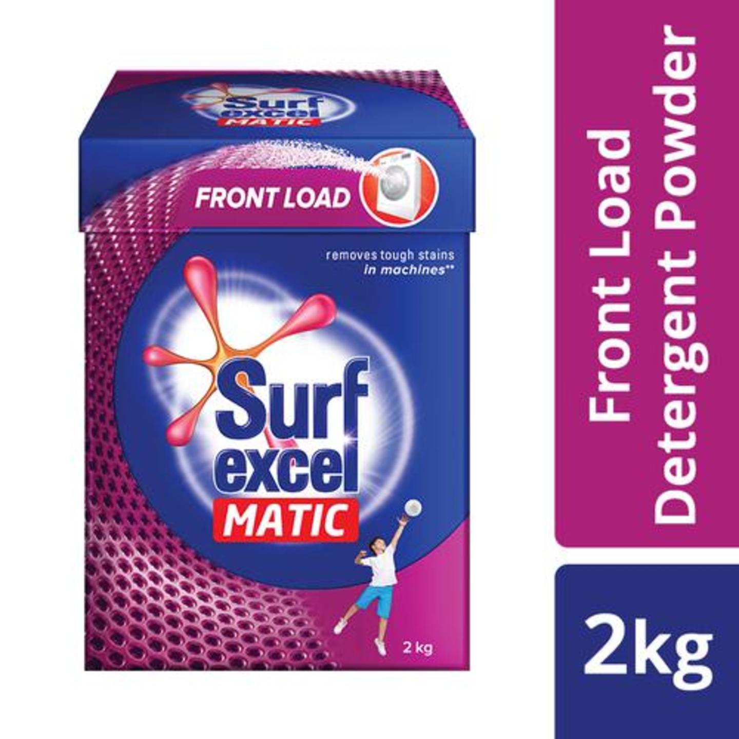 Surf Excel Matic Front Load Detergent Powder, 2 kg