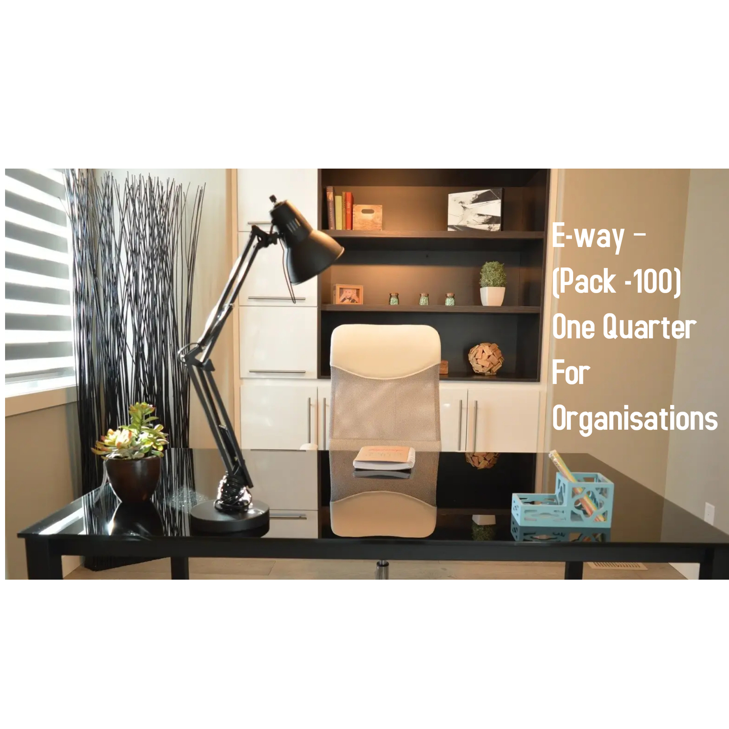 E-way – (Pack -100) One Quarter For Organisations
