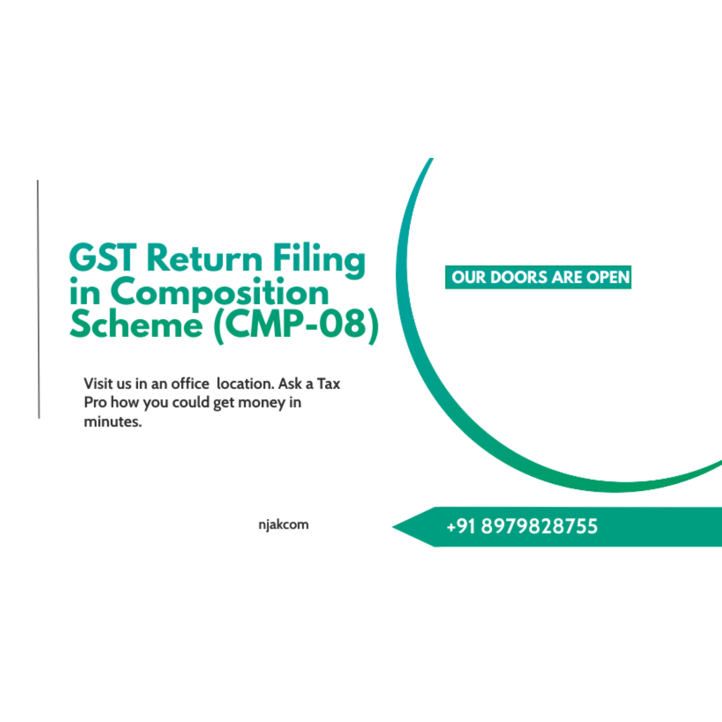 GST Return Filing in Composition Scheme (CMP-08)