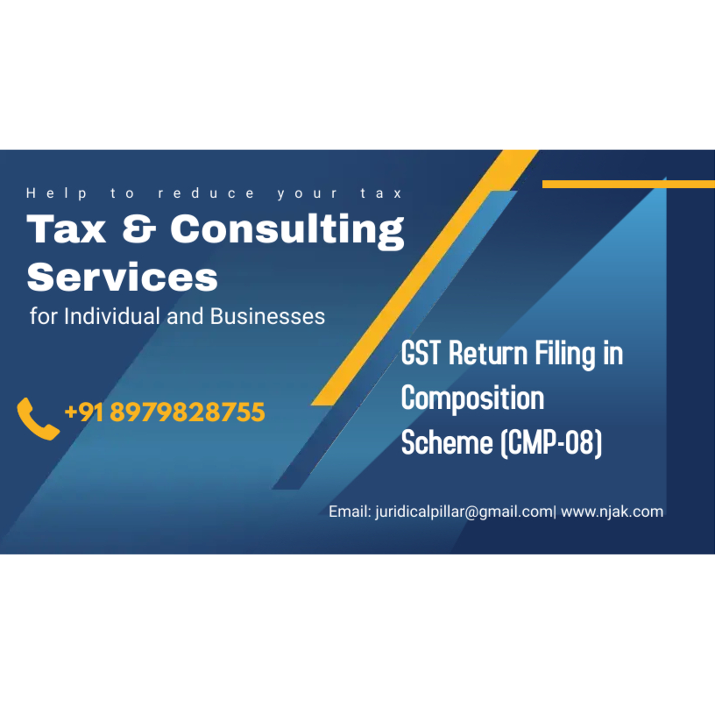 GST Return Filing in Composition Scheme (CMP-08)
