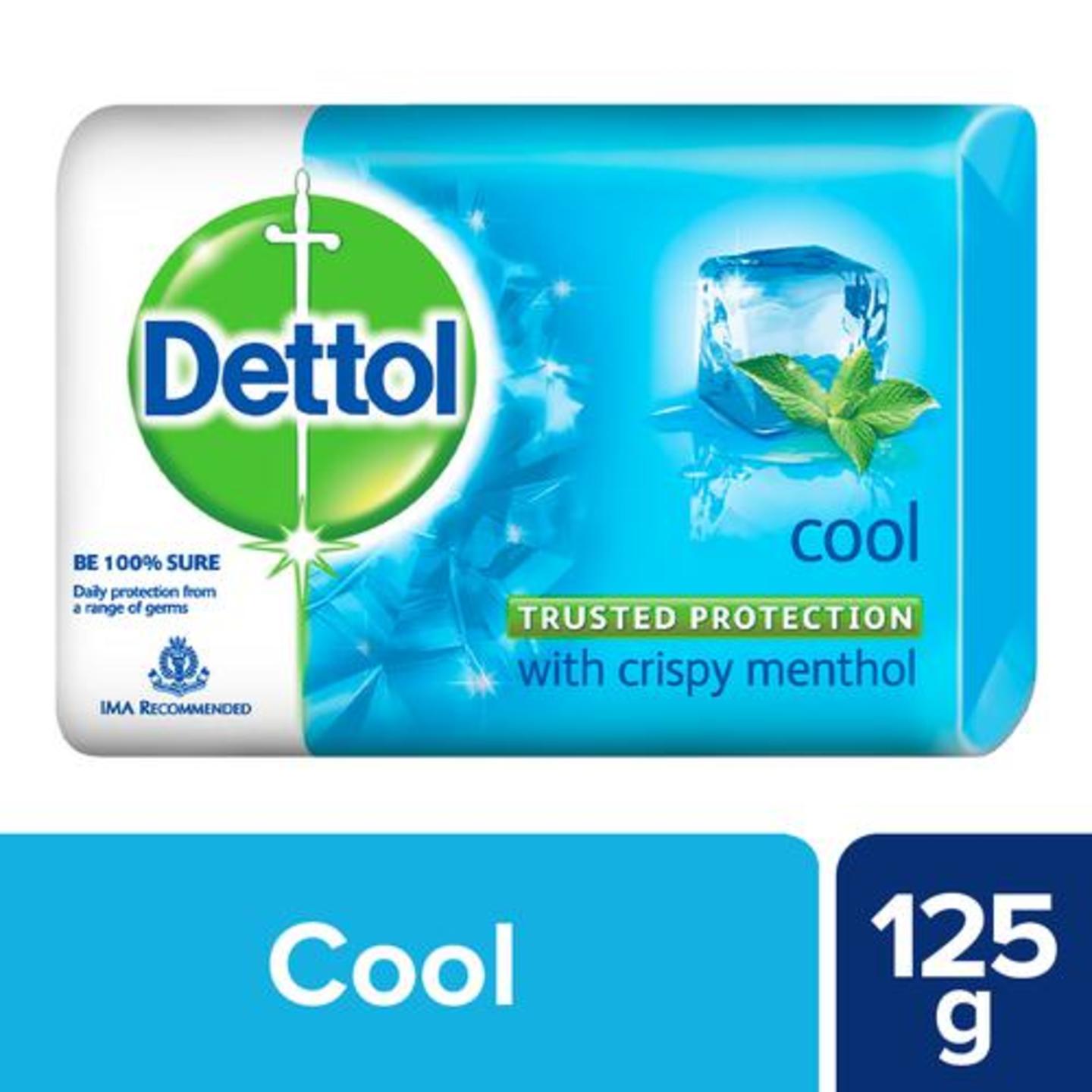 Dettol Bathing Bar Soap - Cool, 125 g