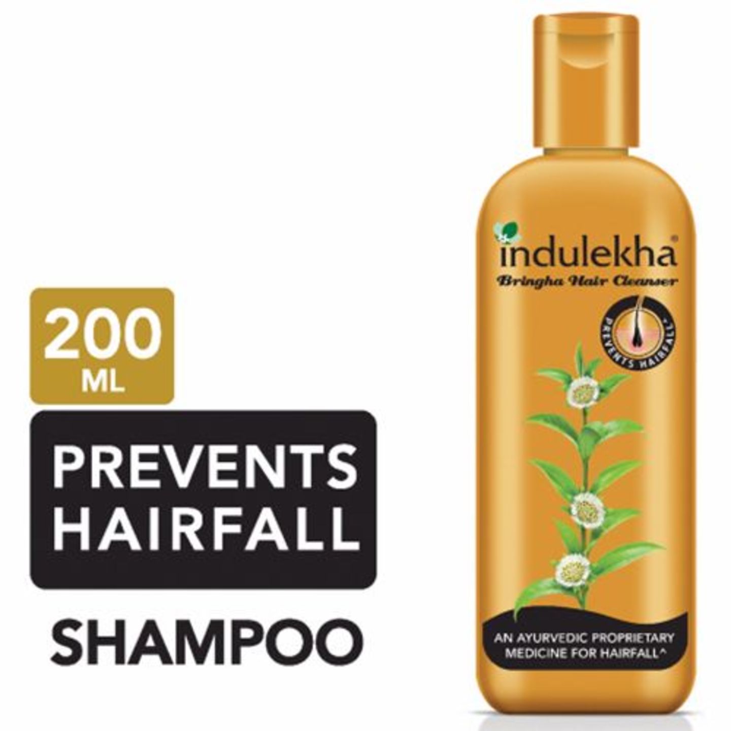 Indulekha Shampoo - Bringha, Anti Hairfall, 200 ml