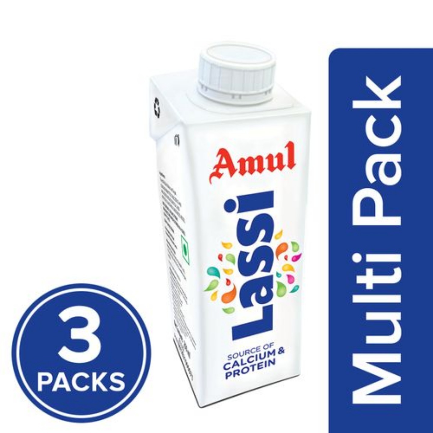 Amul Lassi, 3x250 ml Multipac