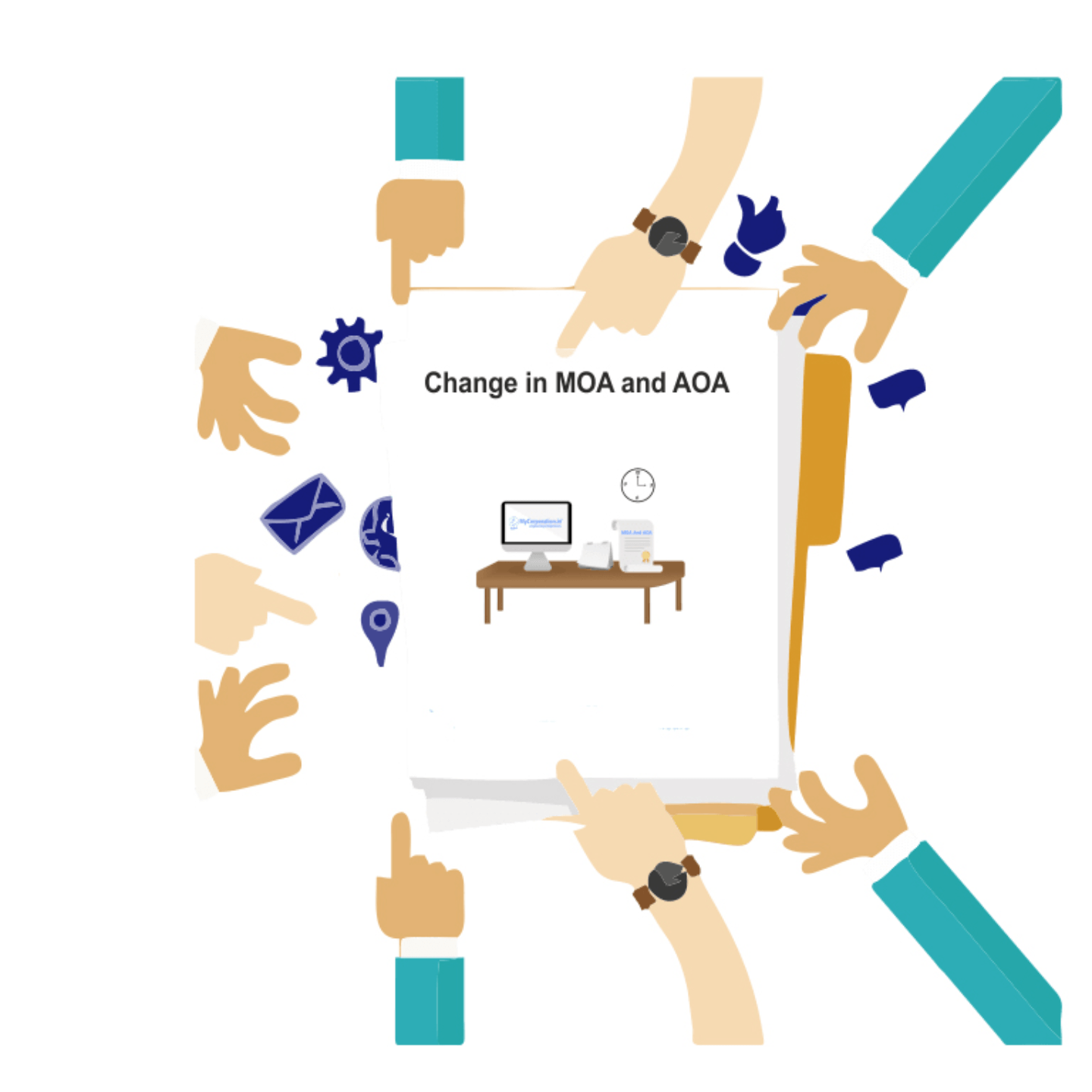 Amendments in MOA & AOA