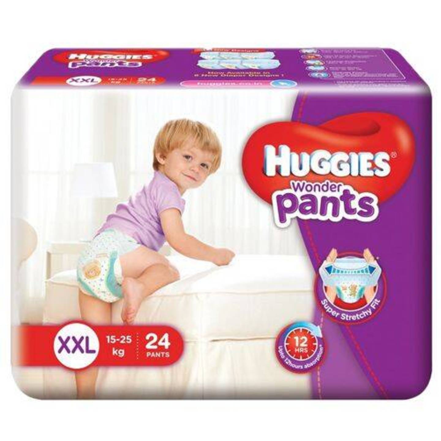 Huggies Wonder Pants Xtra Large - 24 Diapers, 24 pcs