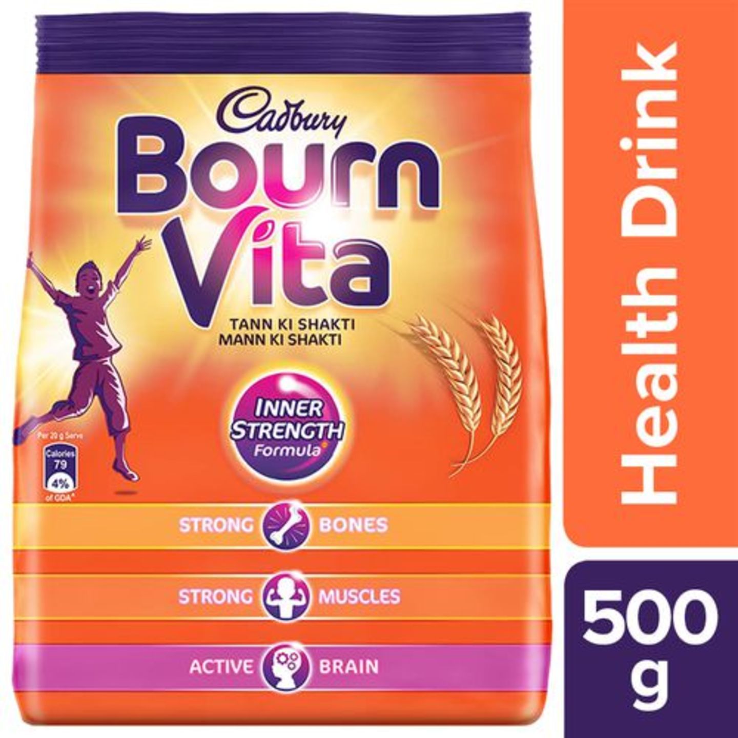 Cadbury Bournvita - Chocolate Health Drink, 750 g Pouch