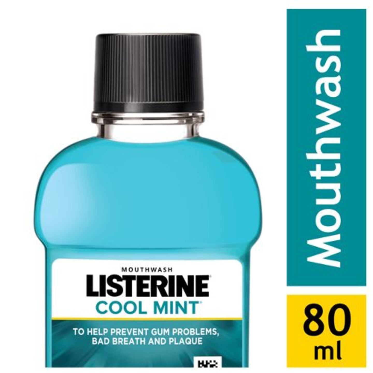 Listerine Mouthwash - Cool Mint, 80 ml