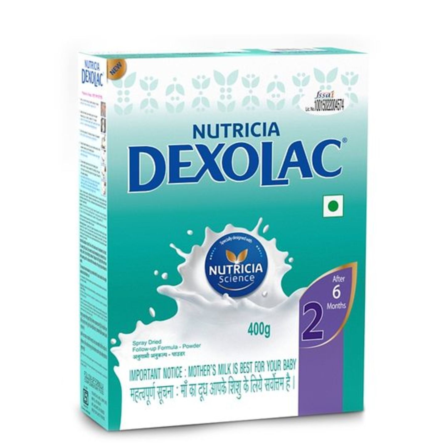 Dexolac Stage 2 Follow Up Infant Formula - 400 gm