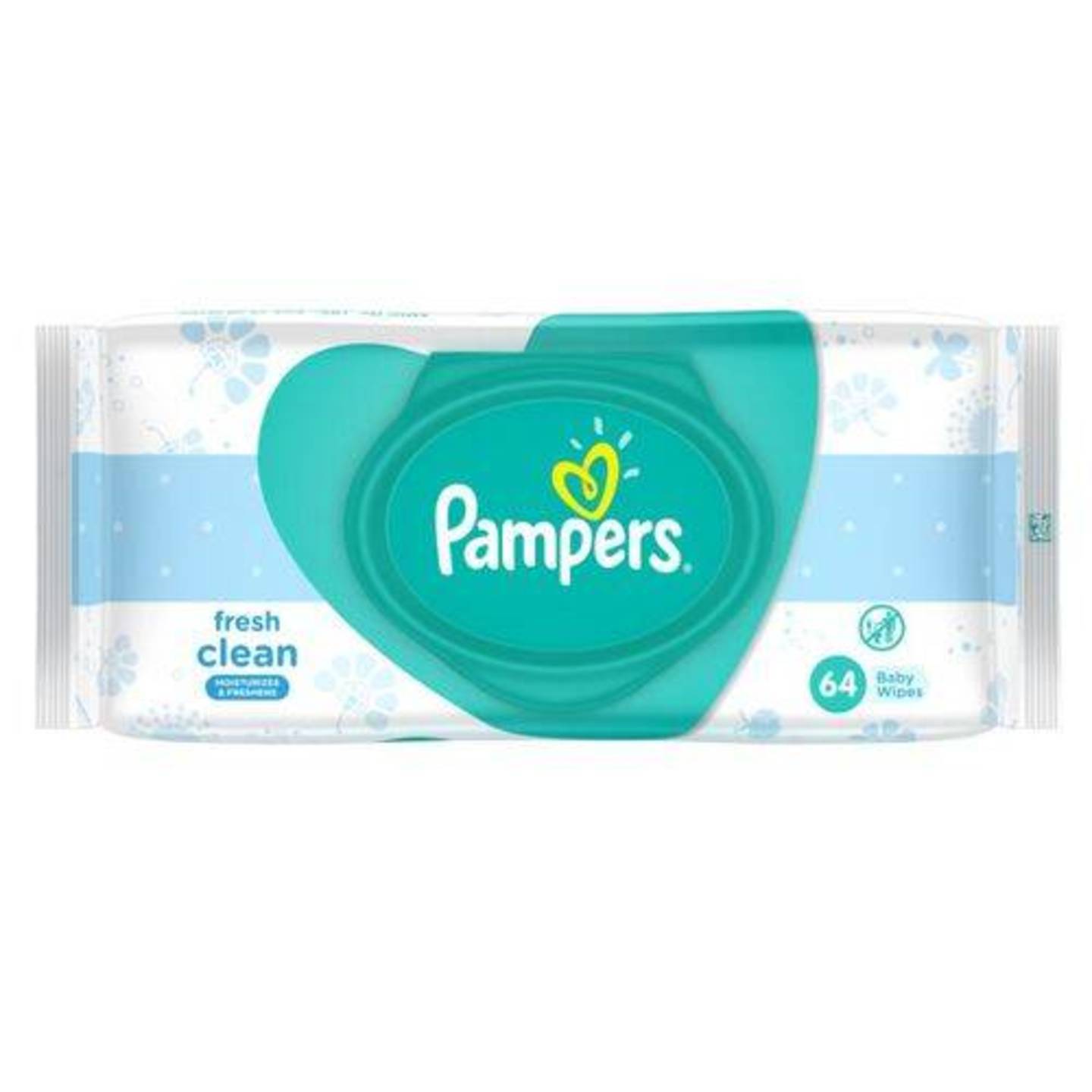 Pampers Wipes - Baby Fresh Clean, 64 wipes