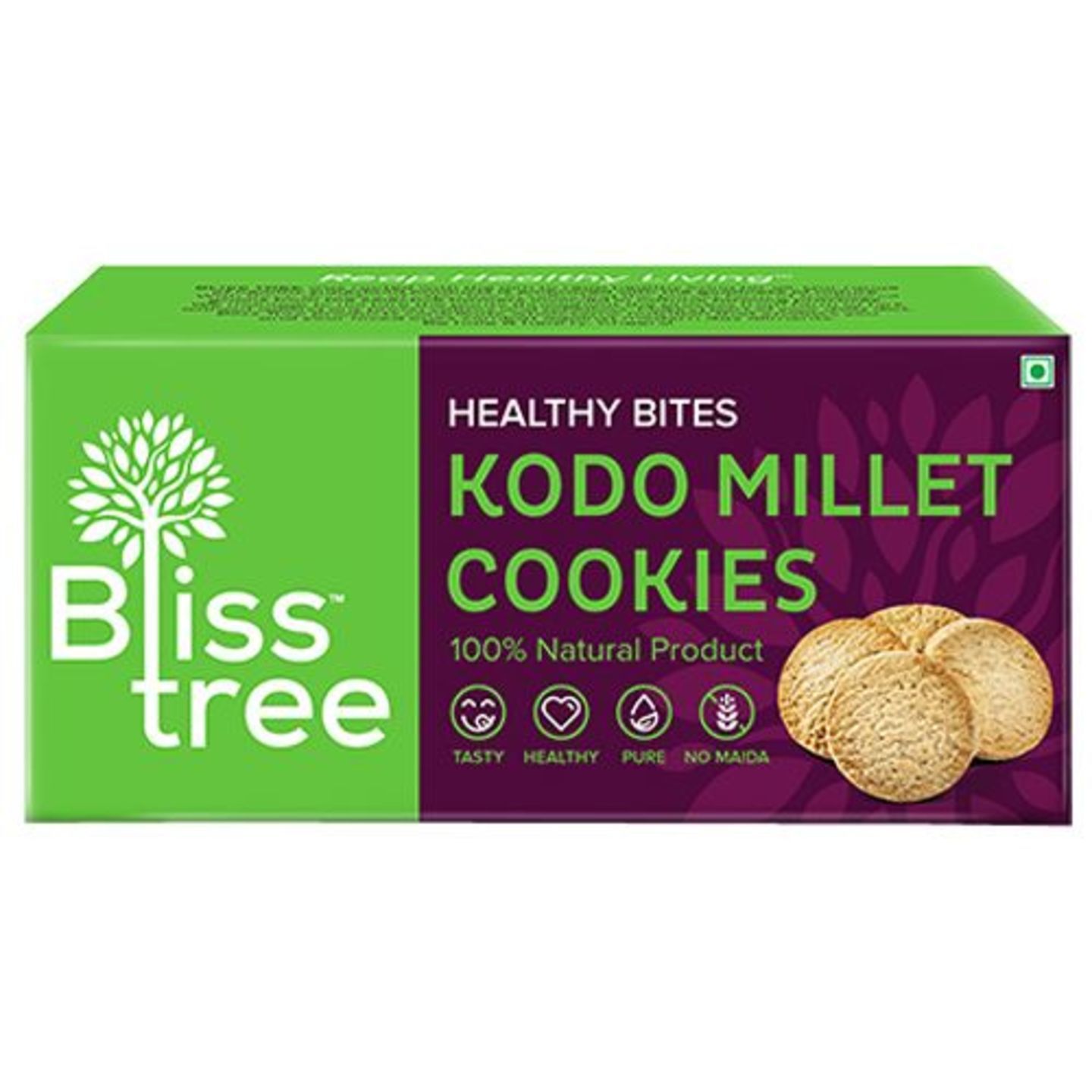 Bliss Tree Cookies - Kodo Millet, 75 g