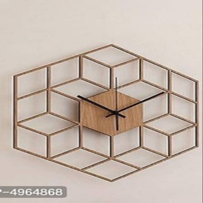 Wooden wall clock
