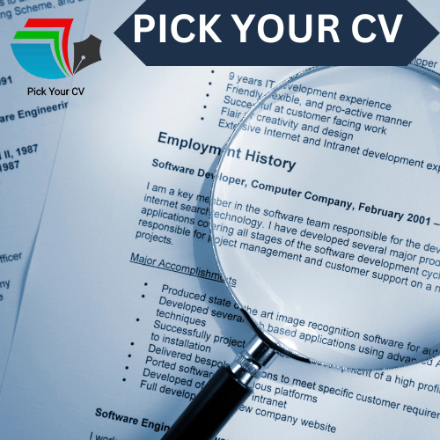 Visual Resume & Cover Letter Combo Stand Out with Impactful Presentation