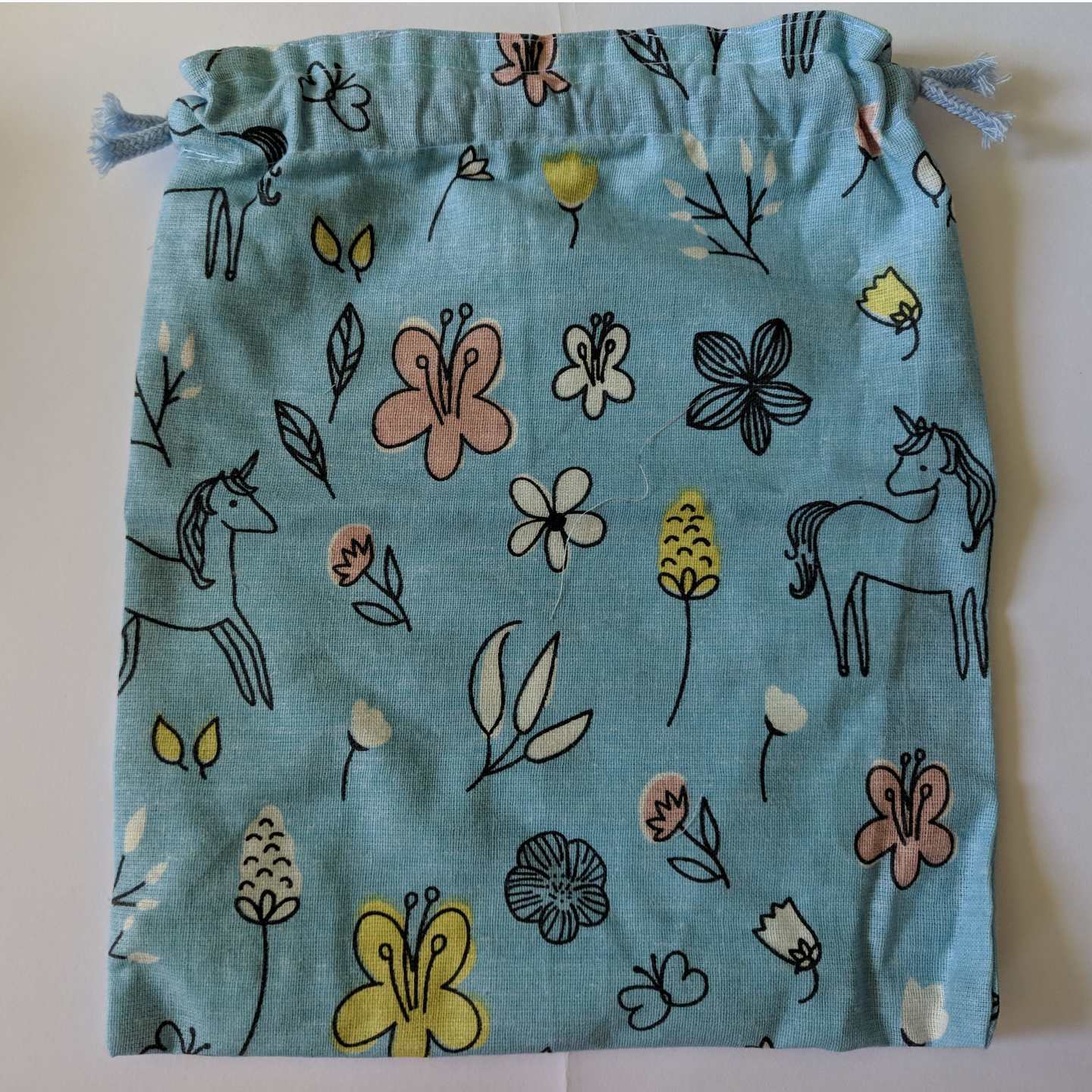 Gladiolus Draw String Bag Unicorn Garden