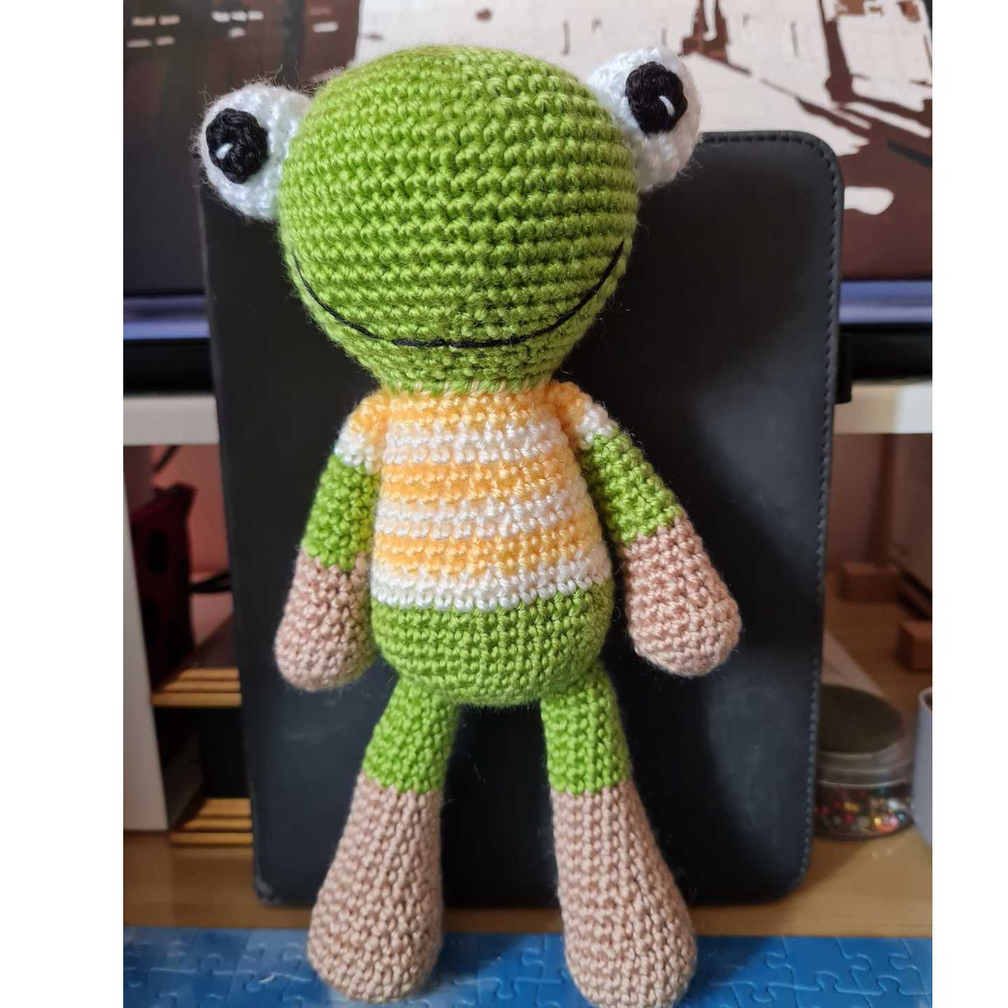 Crocheted Frog