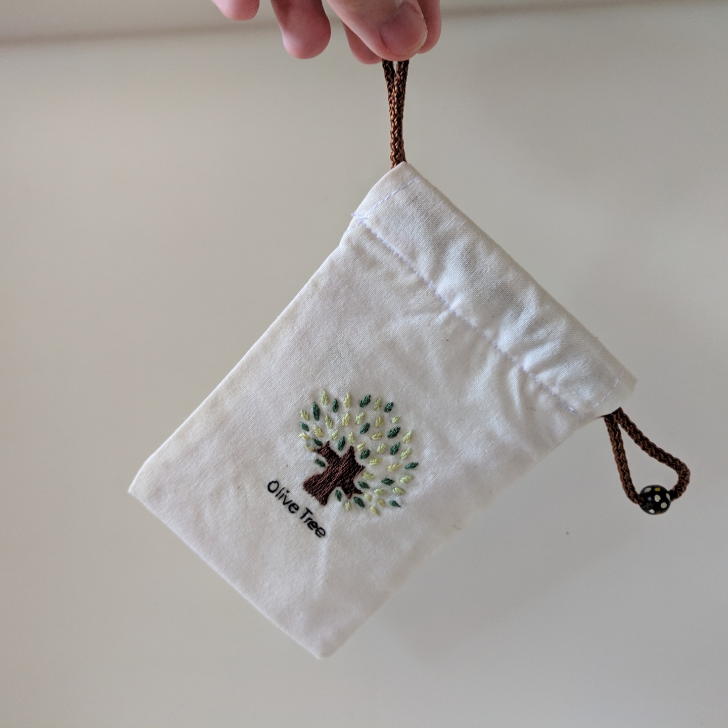 Drawstring Bag Small - Olive Tree