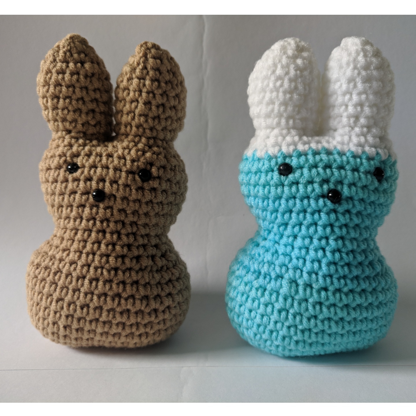 Assorted Crocheted Bunnies, Large