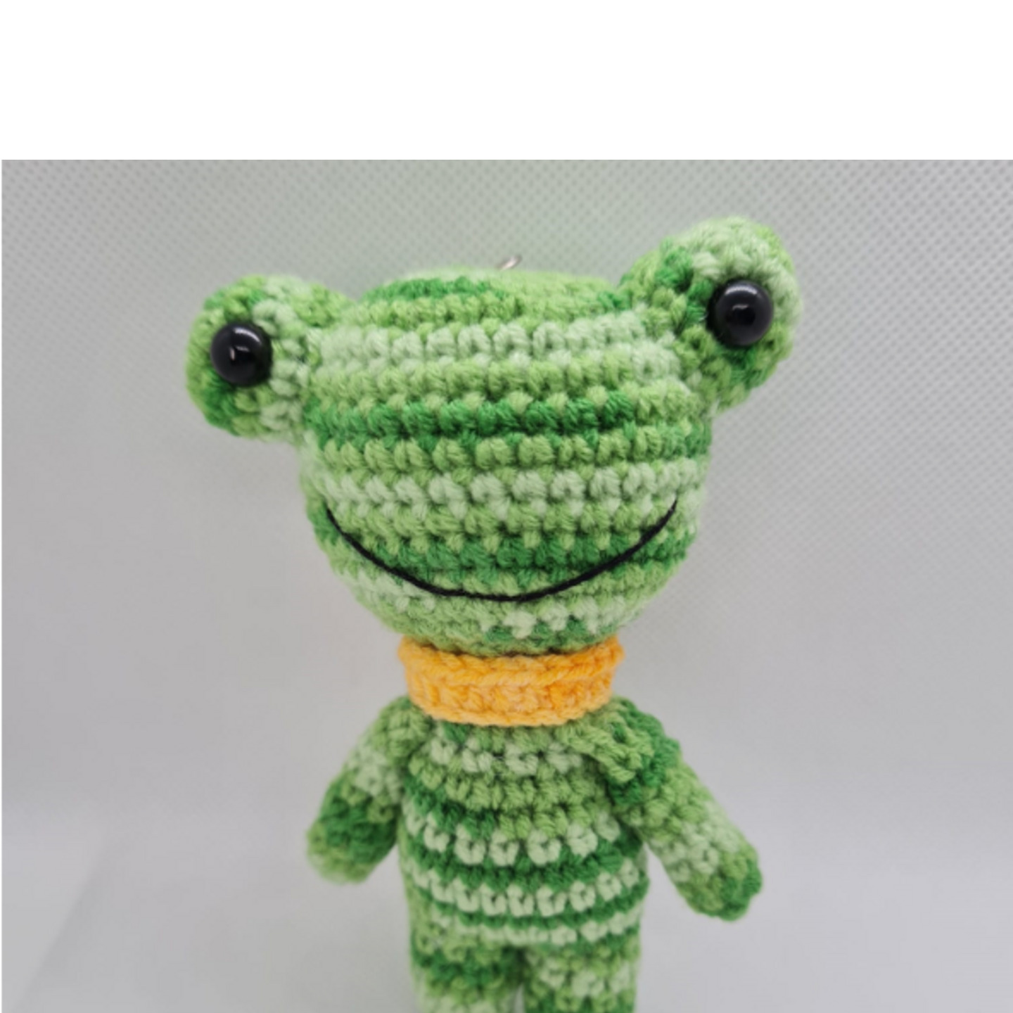 Mini Frog Key Charm (Green)