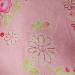 Zipper Pouch wBase, Flower Pink - HGF