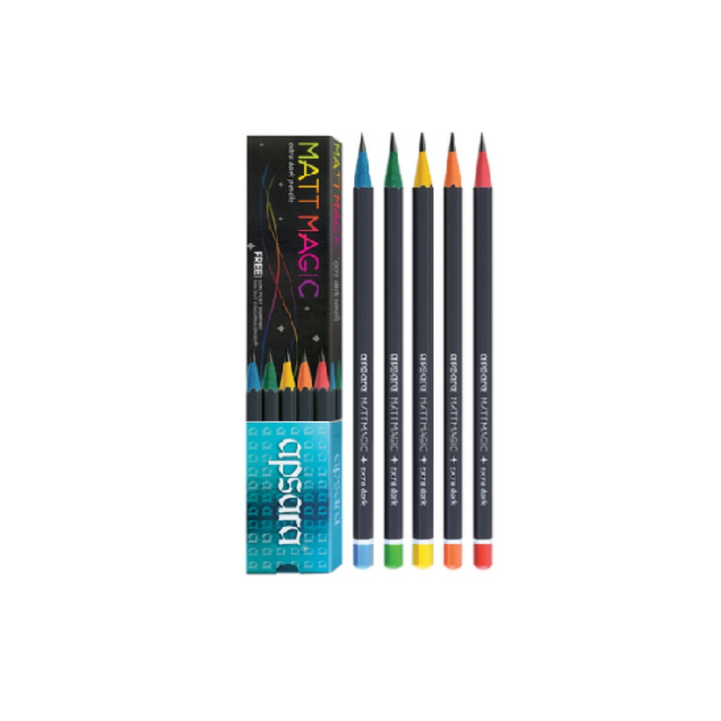 Apsara Matt Magic Pencils Pack of 10