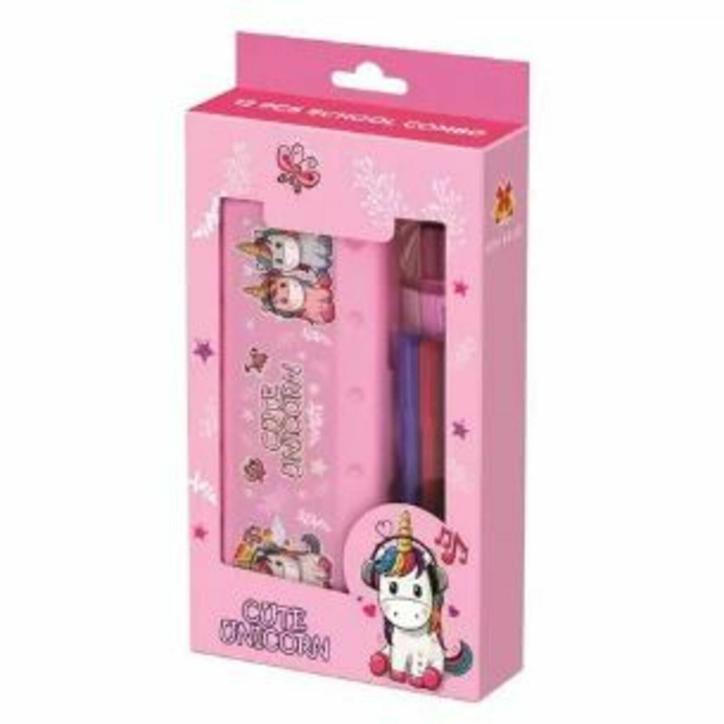 Cute Unicorn 12 PCs School Combo Set