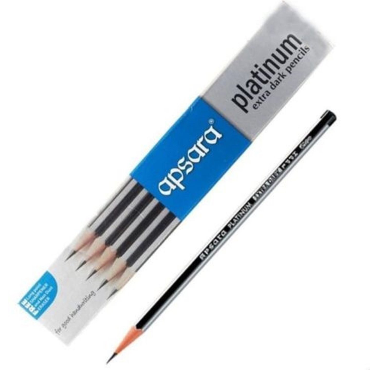 Apsara Platinum Extra Dark Pencils Pack of 10