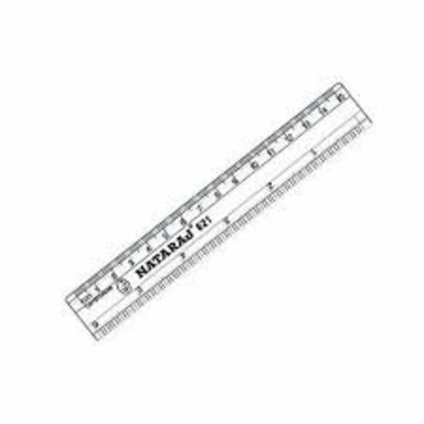Natraj Scales 15cm 2 No.s