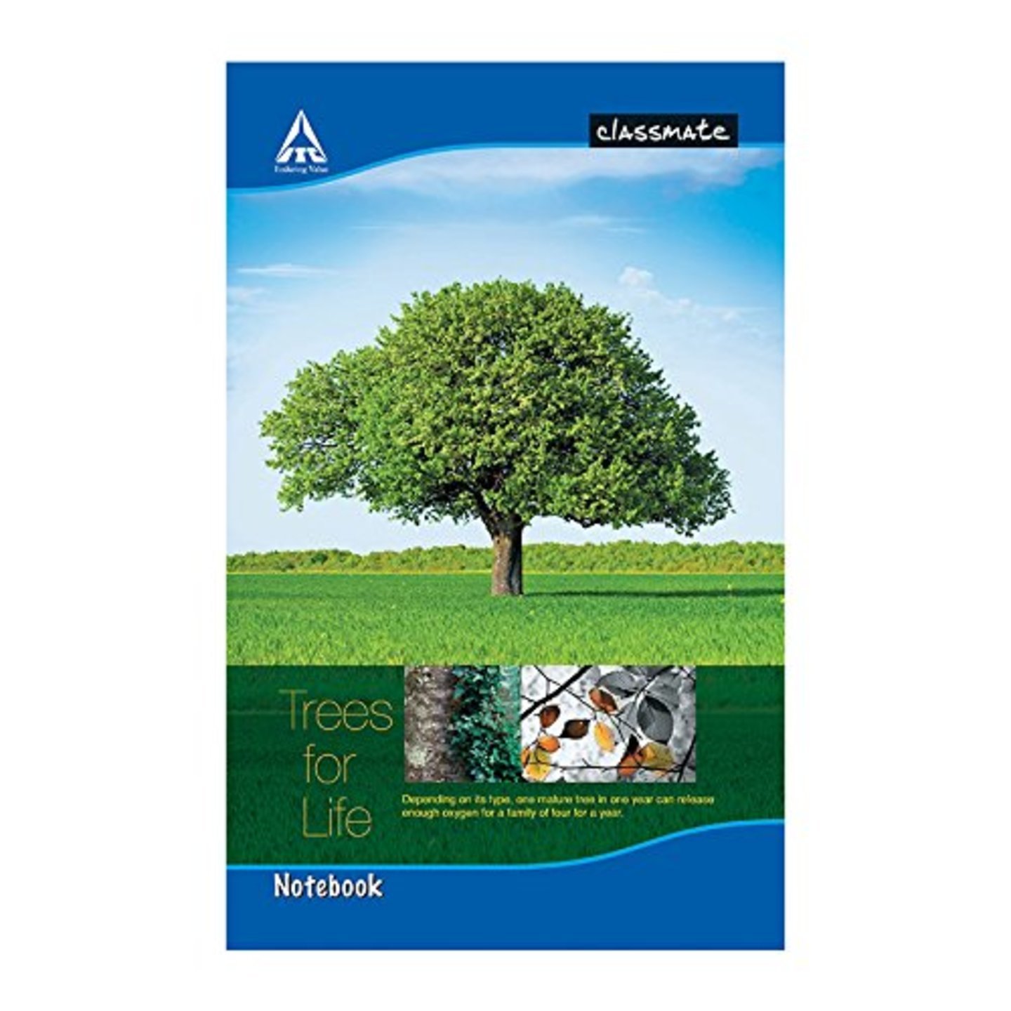 Classmate Long UnRuled Note Book 172pgs