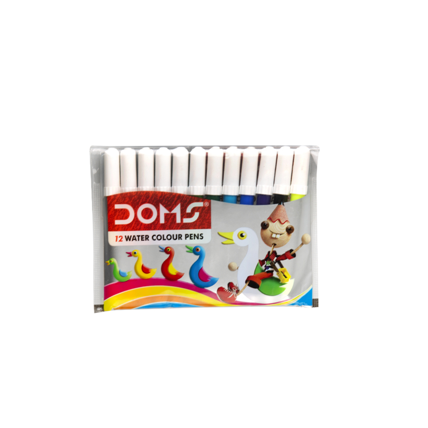 DOMS Water Colour Pen 12 Shades - Mini